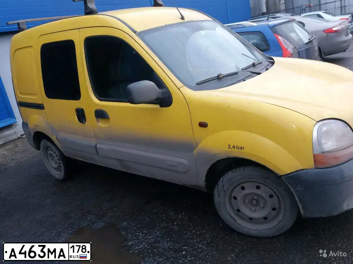 Фото автомобиля RENAULT KANGOO, 2001 — госномер К486МУ147