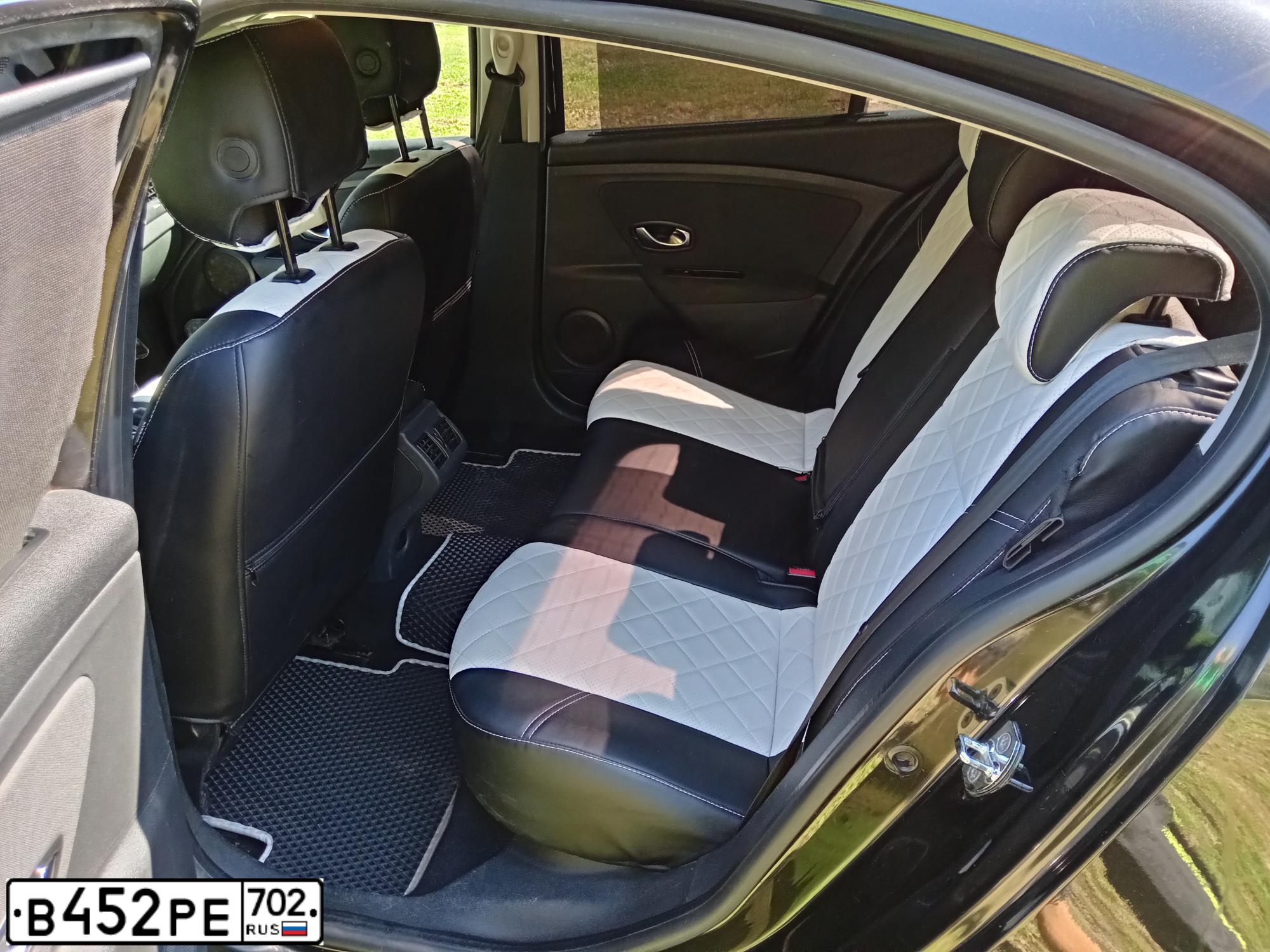 Фото автомобиля RENAULT FLUENCE, 2011 — госномер Н551ВС102. Цвет: ЧЕРНЫЙ