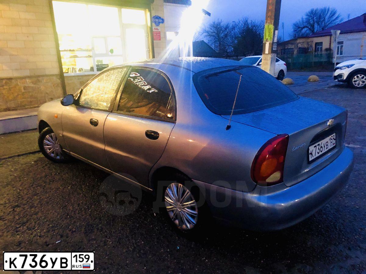 Фото автомобиля ZAZ LANOS, 2006 — госномер Е647ВУ193. Цвет: Серебристый
