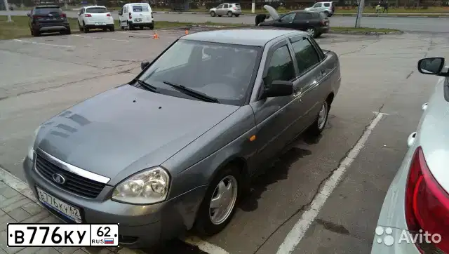 Фото автомобиля LADA 2170 PRIORA, 2007 — госномер В776КУ62. Цвет: СРЕДНИЙ СЕРО-ЗЕЛЕНЫЙ МЕТ