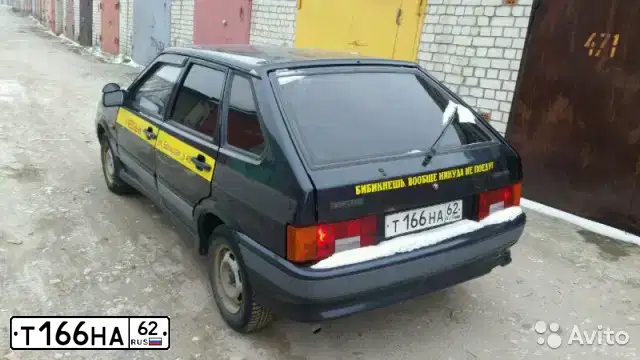 Фото автомобиля LADA 2114 SAMARA, 2006 — госномер Т166НА62. Цвет: ГРАФИТОВЫЙ МЕТАЛЛИК