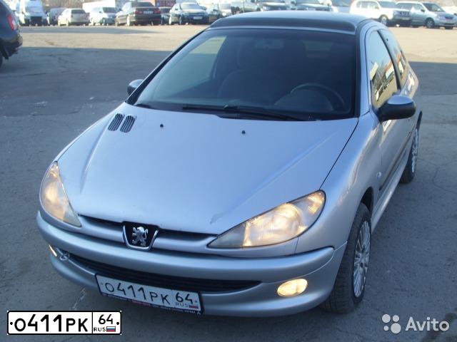 Фото автомобиля PEUGEOT 206, 1999 — госномер С569АТ97. Цвет: Белый