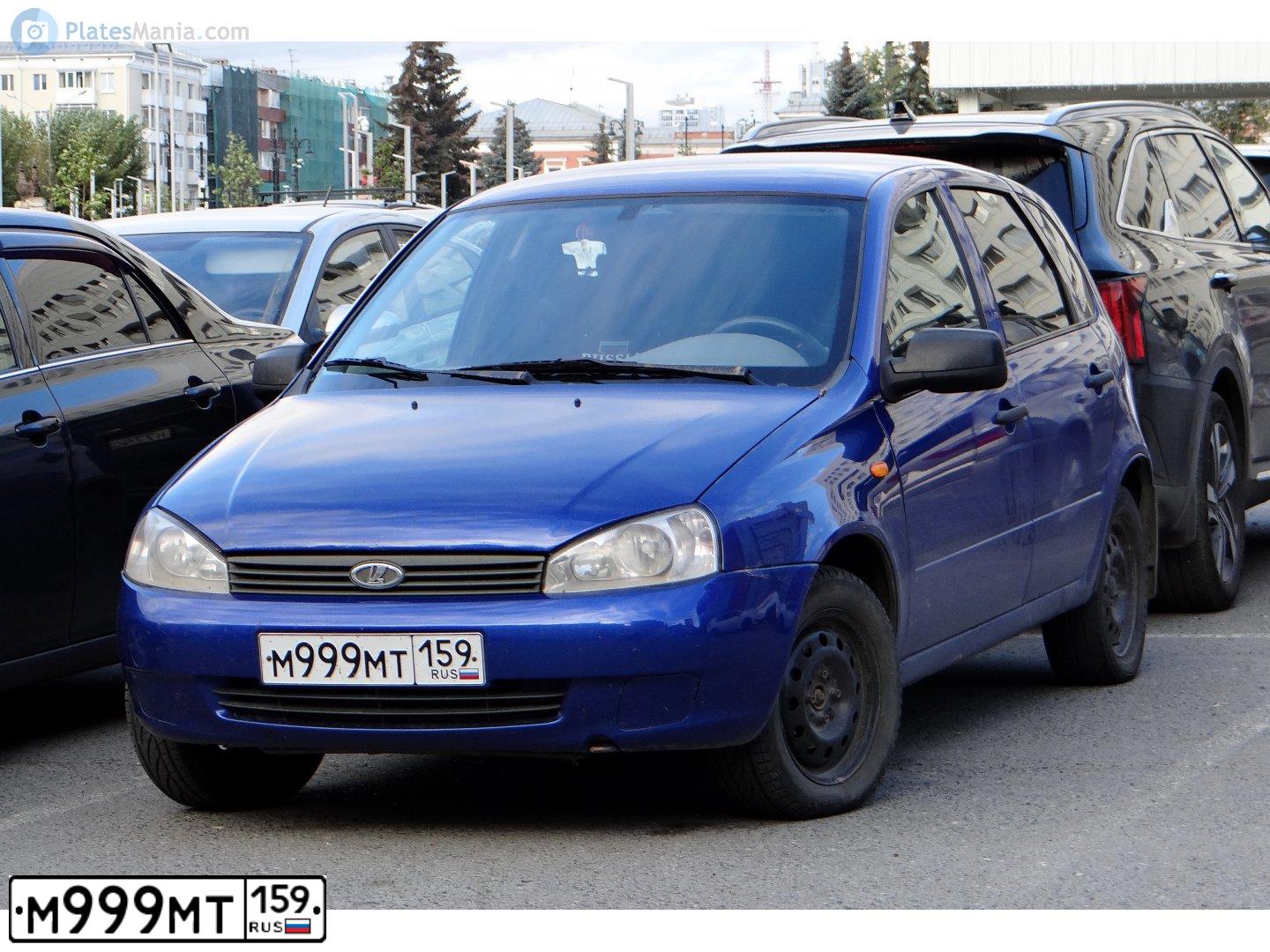 Фото автомобиля NISSAN ALMERA, 2010 — госномер М999МТ159. Цвет: ЧЕРНЫЙ