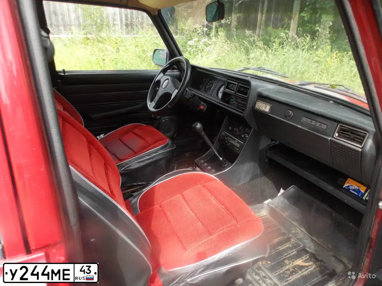 Фото автомобиля LADA 2104, 2007 — госномер М947УА43. Цвет: Красный