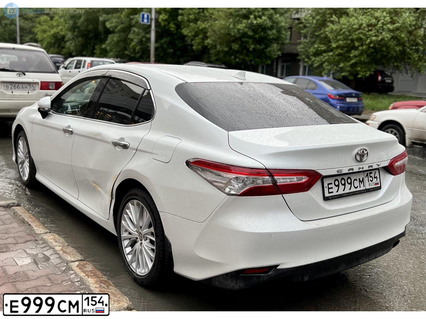 Фото автомобиля MERCEDES E-KLASSE, 2012 — госномер К850ТВ154. Цвет: Белый