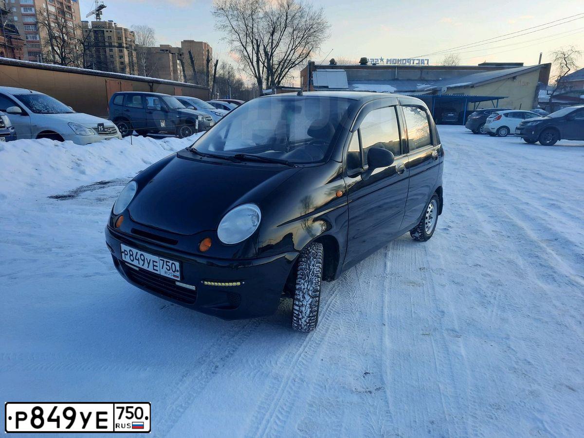 Фото автомобиля DAEWOO MATIZ, 2009 — госномер А861ВУ797. Цвет: КОРАЛЛОВО-ЧЕРНЫЙ