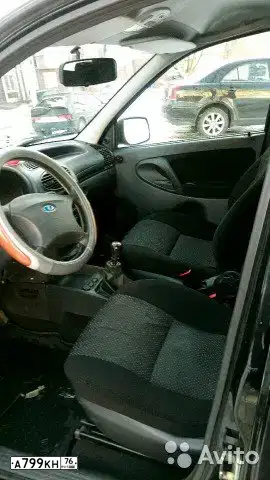 Фото автомобиля LADA 1119 KALINA, 2012 — госномер А799КН76. Цвет: Сине-Черный