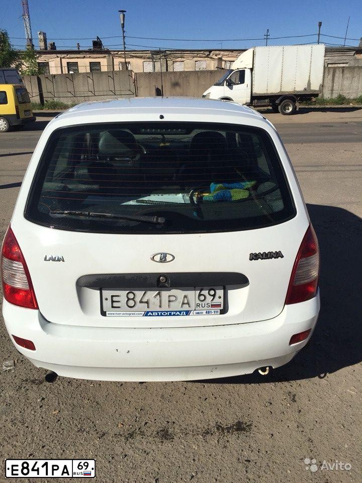 Фото автомобиля LADA KALINA, 2012 — госномер К951ВМ761. Цвет: Белый