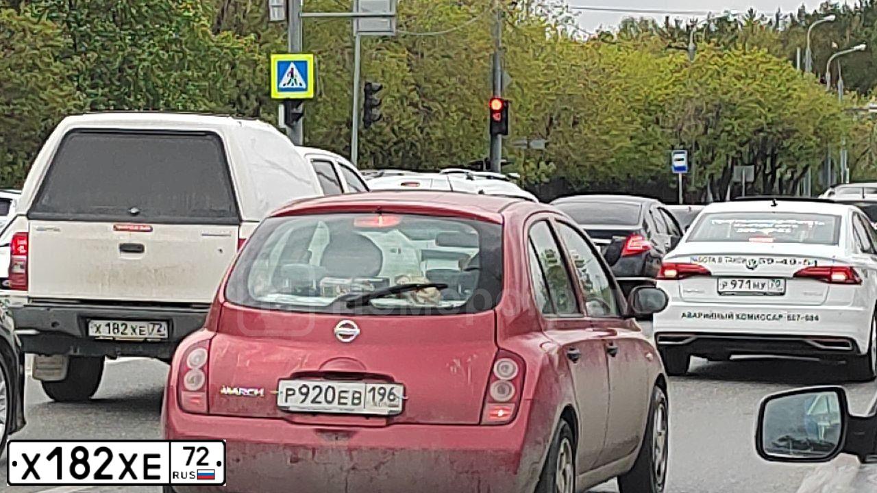 Фото автомобиля TOYOTA HILUX, 2013 — госномер Х182ХЕ72. Цвет: Белый