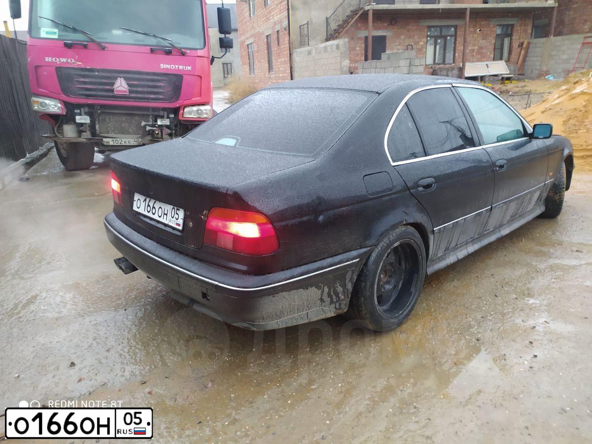 Фото автомобиля BMW W SERIE 5, 1997 — госномер О166ОН05. Цвет: ЧЕРНЫЙ