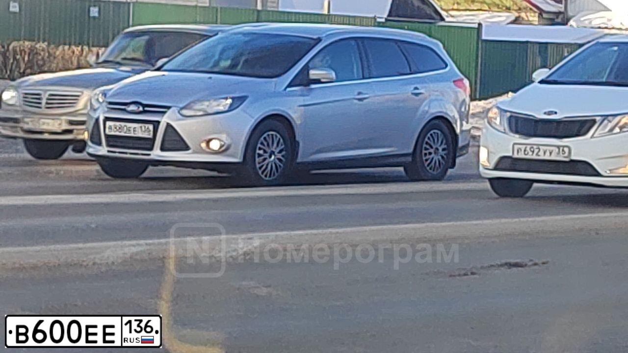 Фото автомобиля GAZ GAZEL NEXT, 2020 — госномер В600ЕЕ136. Цвет: Белый