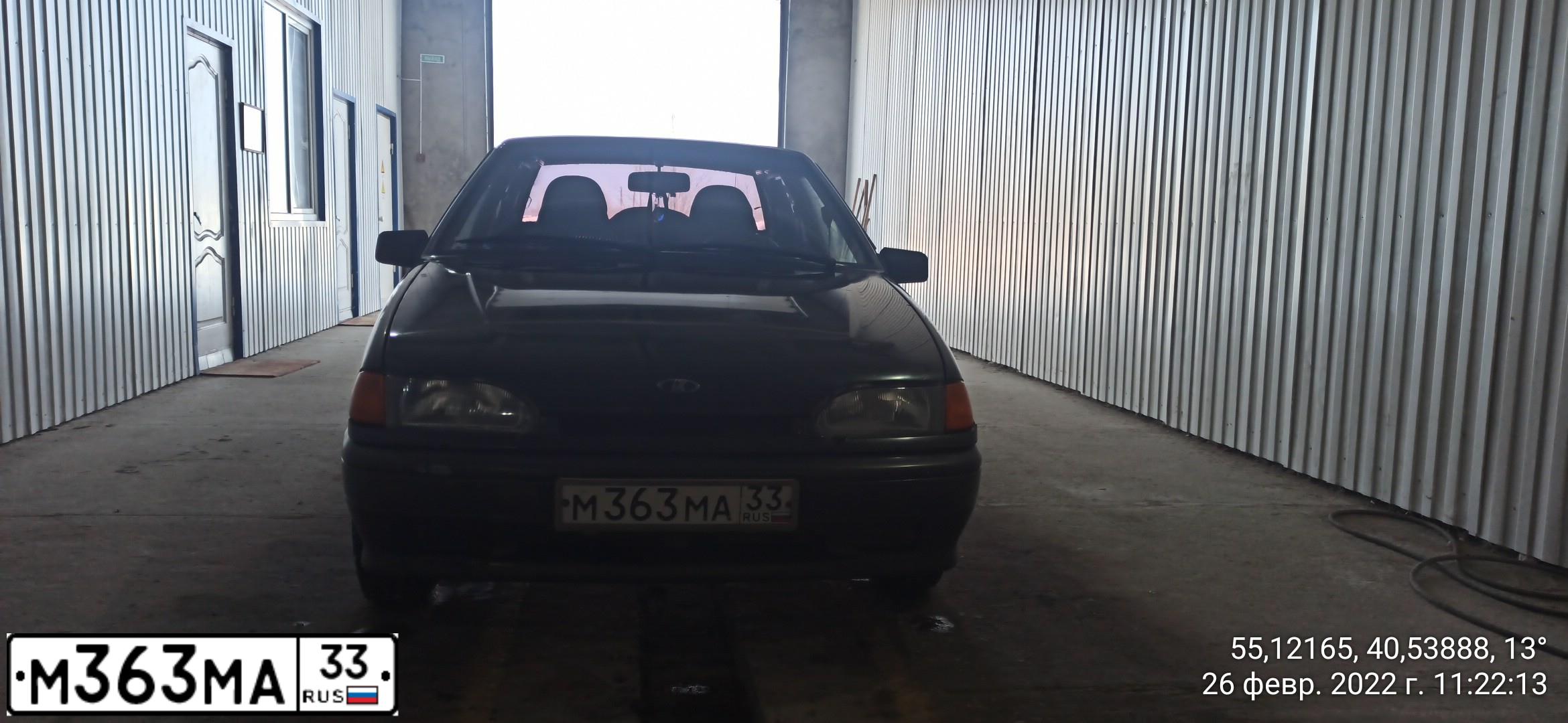Фото автомобиля LADA 2115 SAMARA, 2006 — госномер М363МА33. Цвет: ЗЕЛЕНЫЙ ТЕМНЫЙ