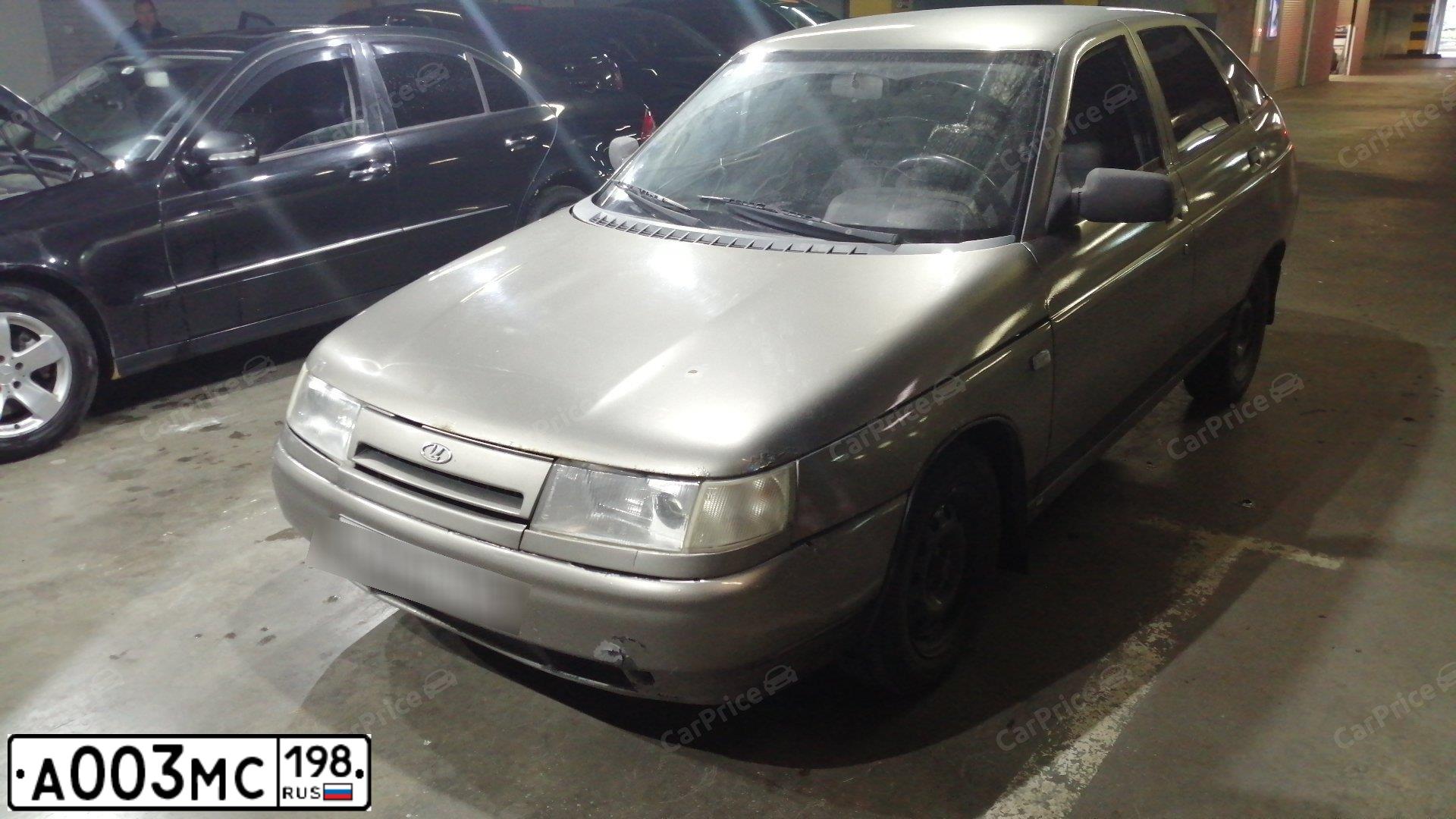 Фото автомобиля LADA 2112 LADA, 2001 — госномер А003МС198. Цвет: ТЕМНЫЙ СЕРО-СИНИЙ МЕТАЛИК