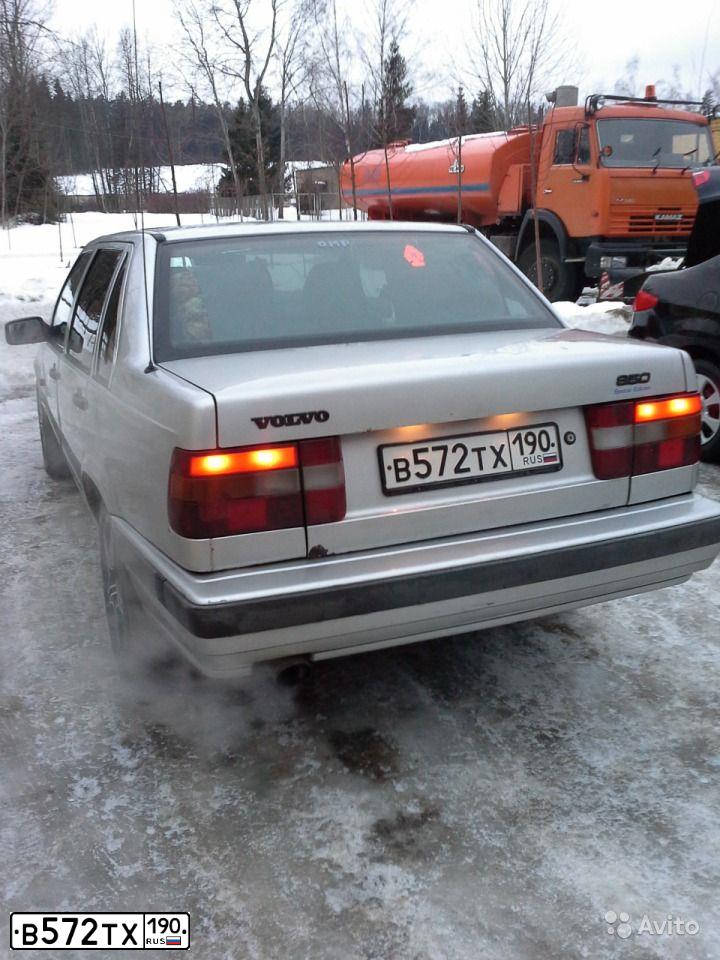 Фото автомобиля VOLVO O 850, 1993 — госномер В572ТХ190. Цвет: Серый