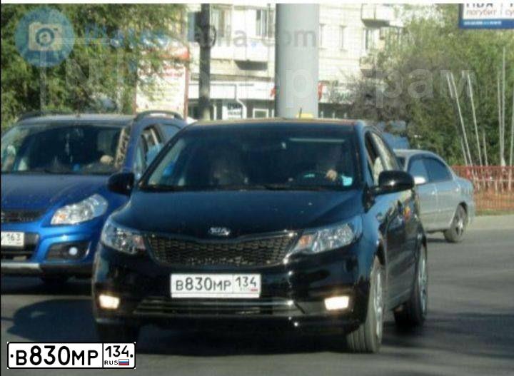 Фото автомобиля КИА РИО, 2015 — госномер Е051РН08. Цвет: ЧЕРНЫЙ