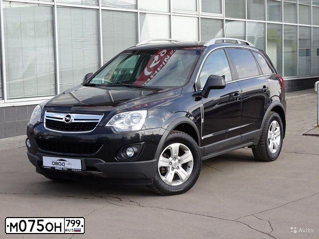 Фото автомобиля OPEL ANTARA, 2013 — госномер М075ОН799. Цвет: ЧЕРНЫЙ