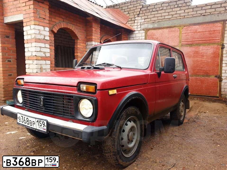 Фото автомобиля LADA 2121 NIVA, 1998 — госномер В368ВР159. Цвет: ТЕМНО-КРАСНЫЙ