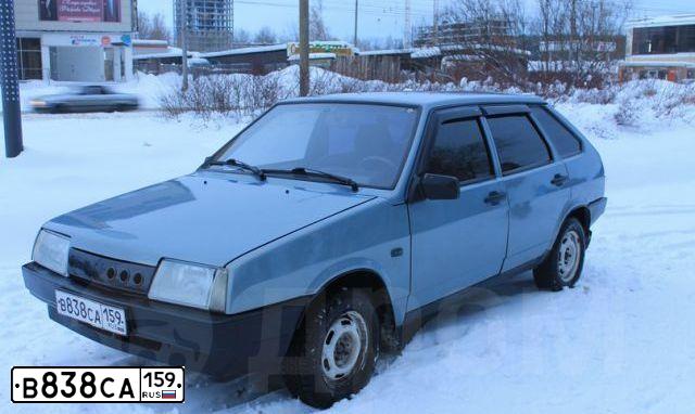 Фото автомобиля LADA 2109 SAMARA, 2002 — госномер В838СА159. Цвет: ЗОЛОТИСТО-СЕРЫЙ