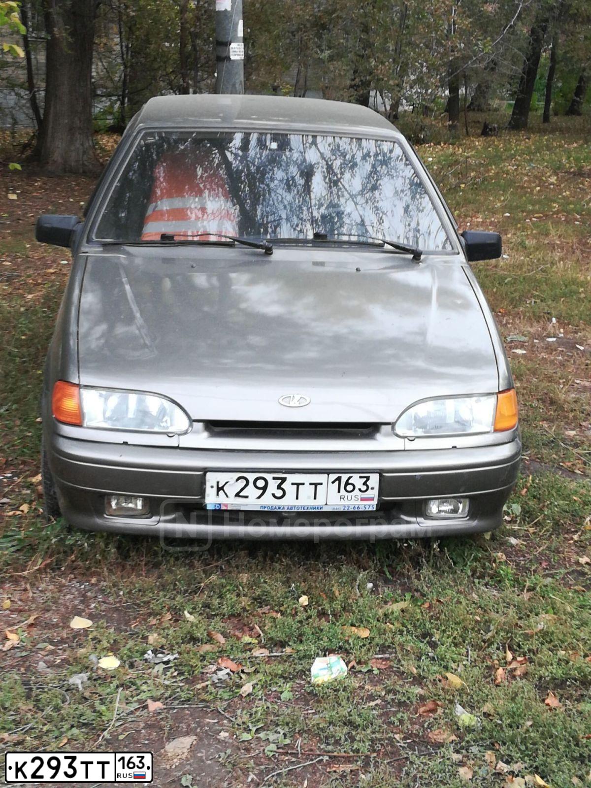 Фото автомобиля LADA 2115 SAMARA, 2008 — госномер К293ТТ163. Цвет: СЕРЕБРИСТО-КОРИЧНЕВЫЙ