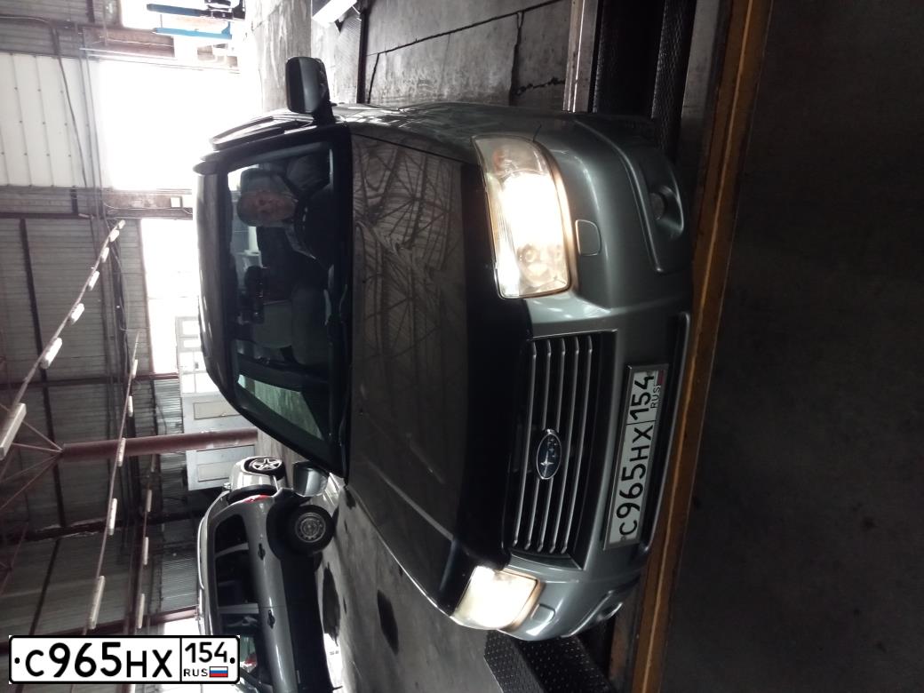 Фото автомобиля SUBARU FORESTER, 2006 — госномер Х059ХХ52. Цвет: СЕРЫЙ