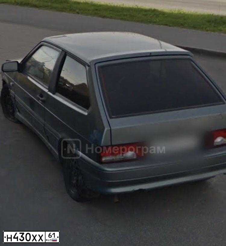 Фото автомобиля LADA 2113, 2005 — госномер Е418НУ51. Цвет: СР. СЕРО-ЗЕЛЕН МЕТАЛЛ