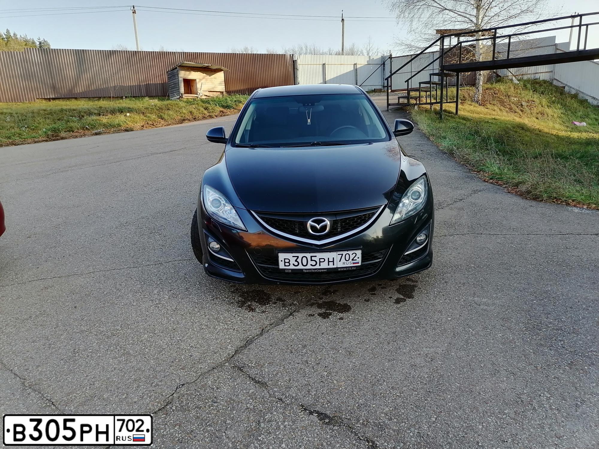 Фото автомобиля MAZDA 6, 2011 — госномер Т561АУ777. Цвет: ЧЕРНЫЙ