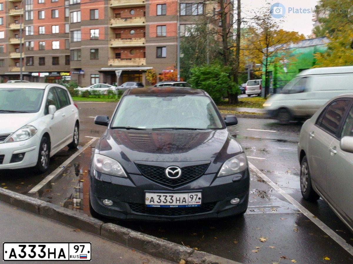 Фото автомобиля HYUNDAI GETZ, 2004 — госномер А333НА97. Цвет: ЗЕЛЕНЫЙ
