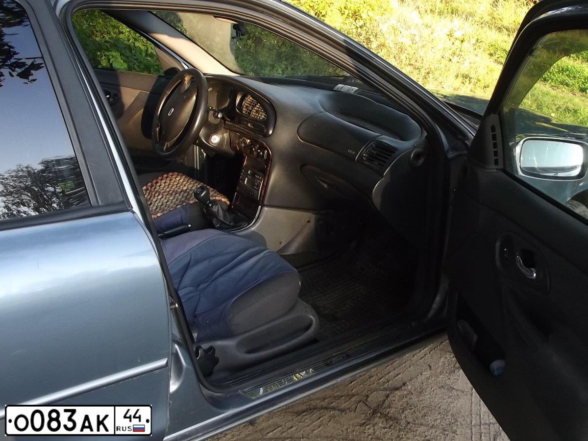 Фото автомобиля FORD MONDEO, 2000 — госномер М657ВО46. Цвет: СЕРО-ГОЛУБОЙ