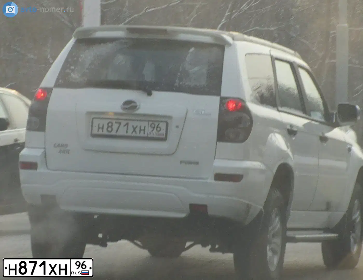 Фото автомобиля ZX-AUTO AMUR 3135, 2008 — госномер У648ХС96. Цвет: БЕЛЫЙ
