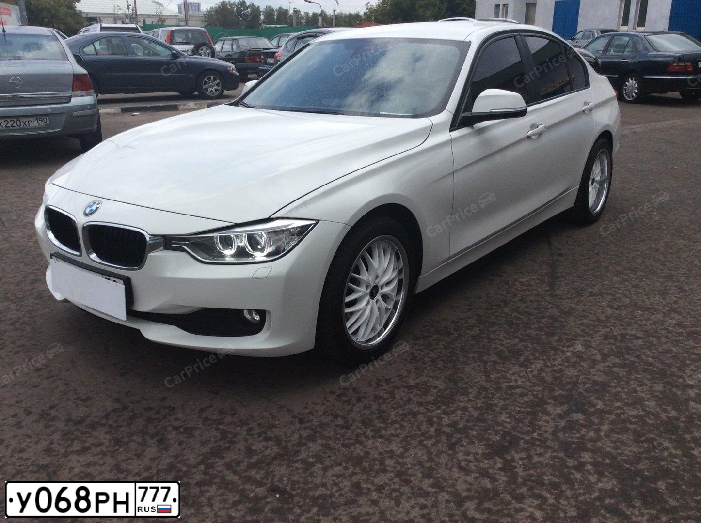 Фото автомобиля BMW SERIE 3, 2013 — госномер Е226МР156. Цвет: Белый