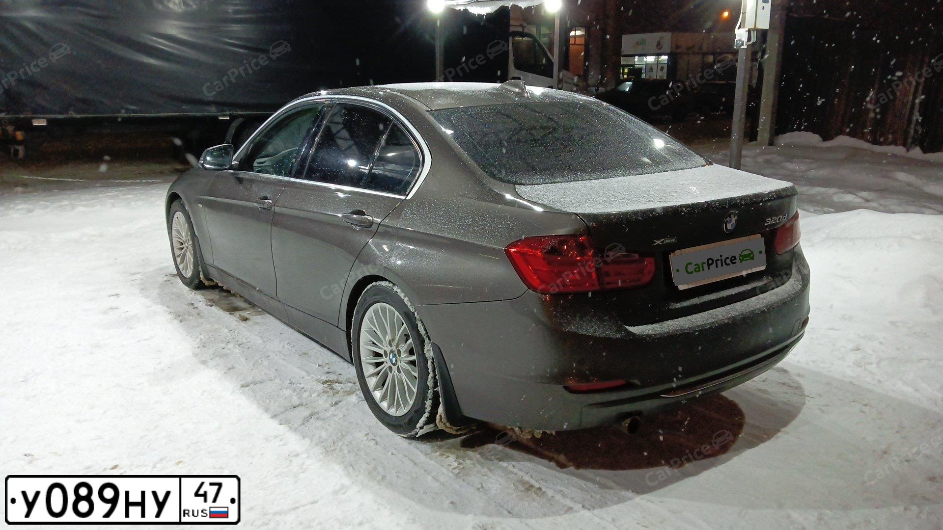 Фото автомобиля BMW W SERIE 3, 2013 — госномер С333УК163. Цвет: Коричневый