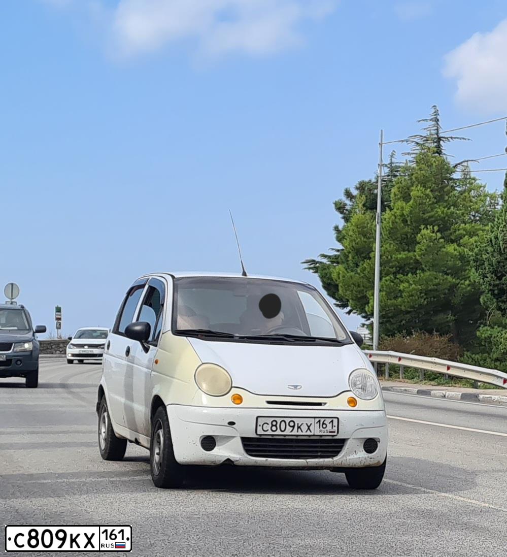 Фото автомобиля DAEWOO MATIZ, 2010 — госномер А697ВК323