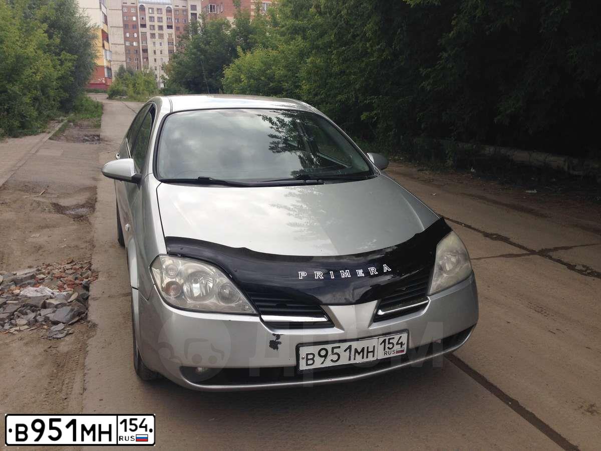 Фото автомобиля NISSAN PRIMERA, 2004 — госномер М488ТР97. Цвет: СЕРЕБРИСТЫЙ