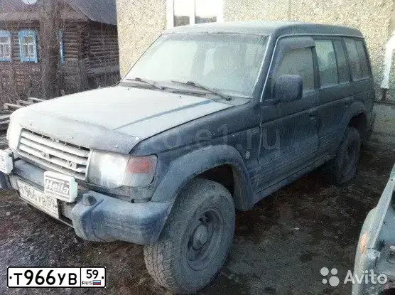 Фото автомобиля MITSUBISHI PAJERO, 1991 — госномер Т966УВ59