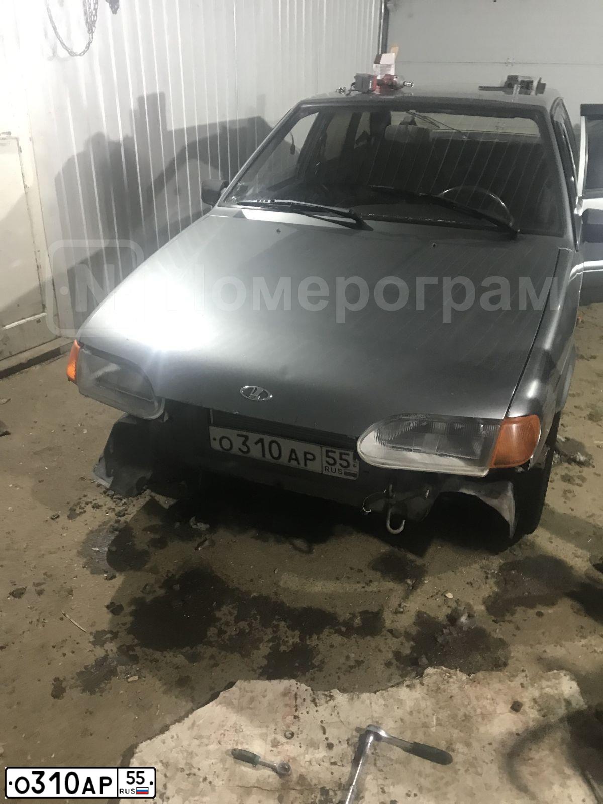 Фото автомобиля LADA 2114 SAMARA, 2008 — госномер О310АР55. Цвет: СРЕД.СЕРО.ЗЕЛ.МЕТАЛ