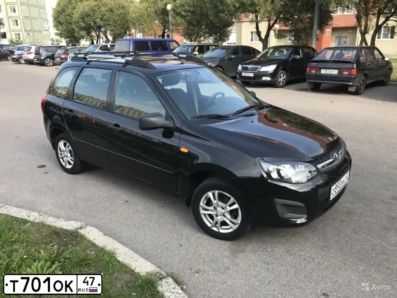 Фото автомобиля LADA 2114 SAMARA, 2009 — госномер Т701ОК47. Цвет: графитовый металлик