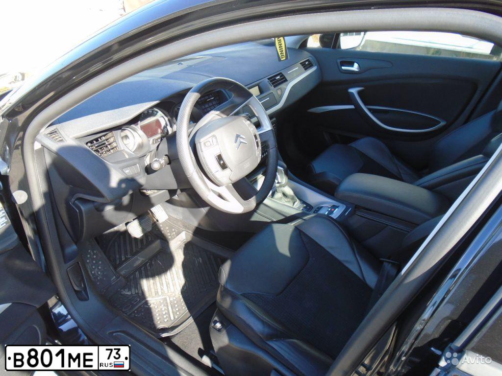 Фото автомобиля CITROEN C5, 2012 — госномер Е919ТО73. Цвет: ЧЕРНЫЙ