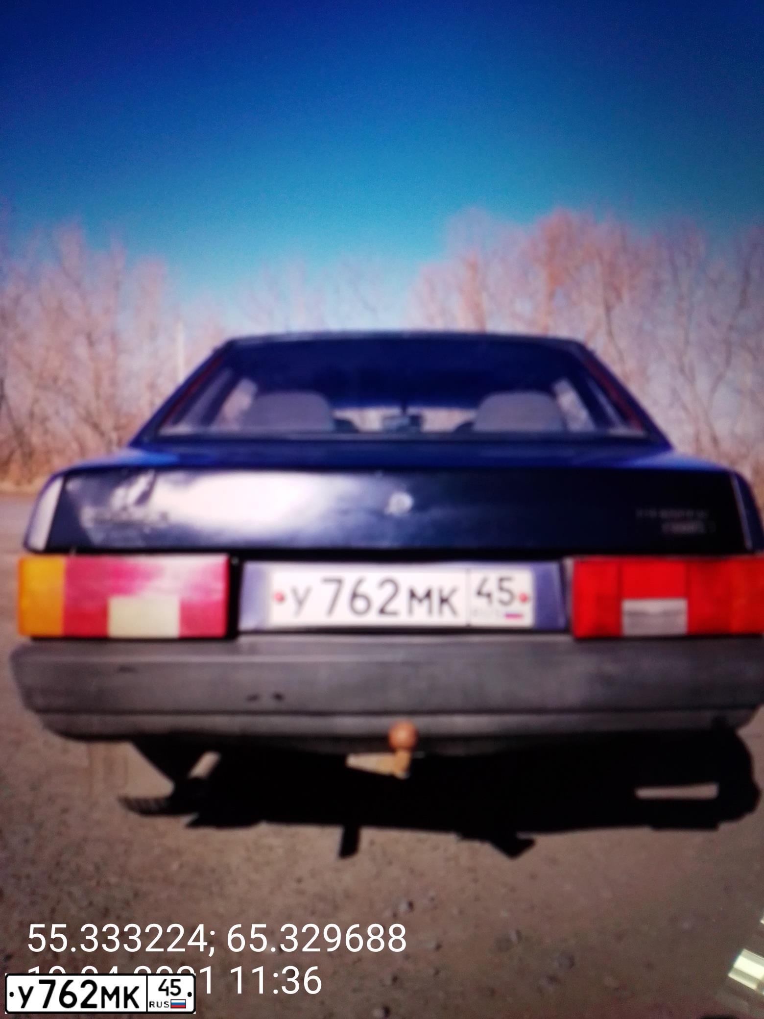 Фото автомобиля LADA 2109 SAMARA, 2001 — госномер У762МК45