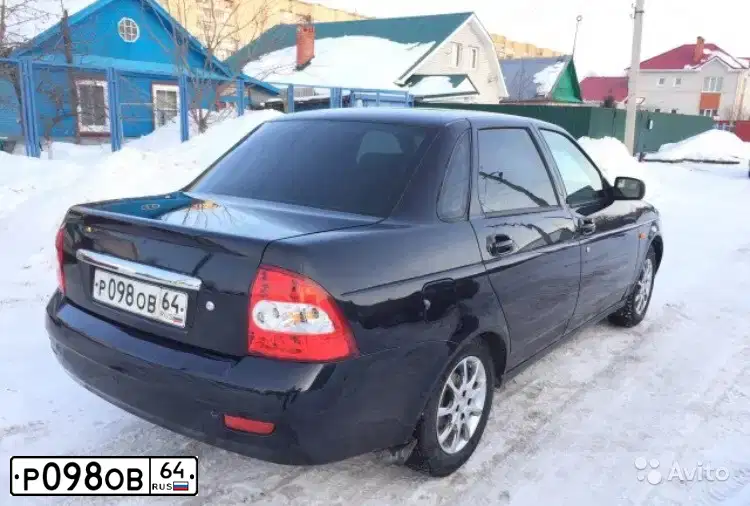 Фото автомобиля LADA 2170 PRIORA, 2008 — госномер А183УА164. Цвет: СИНЕ ЗЕЛЕНЫЙ