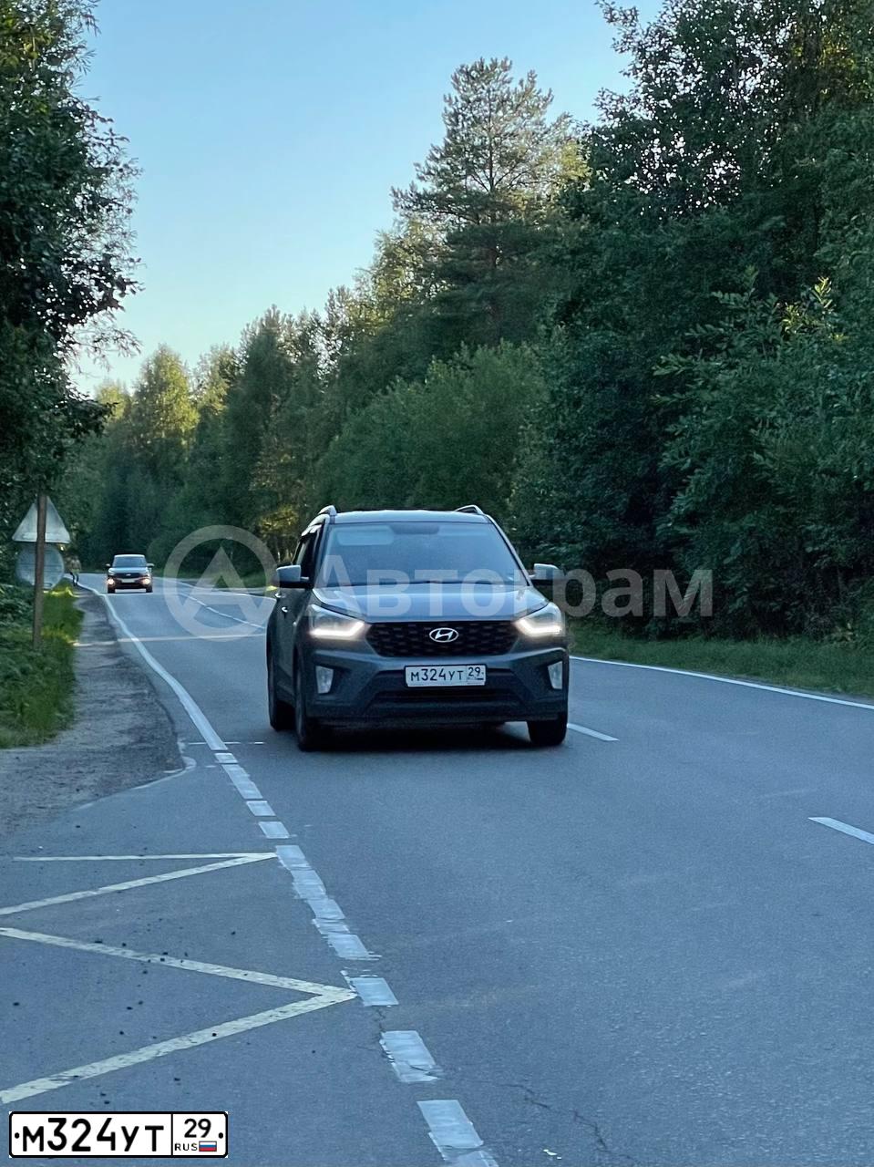 Фото автомобиля HYUNDAI CRETA, 2020 — госномер О900ТУ29