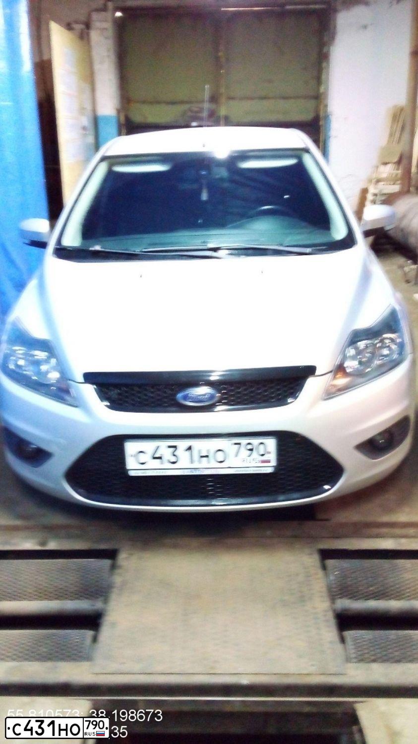 Фото автомобиля FORD FOCUS, 2010 — госномер С431НО790. Цвет: СЕРЫЙ