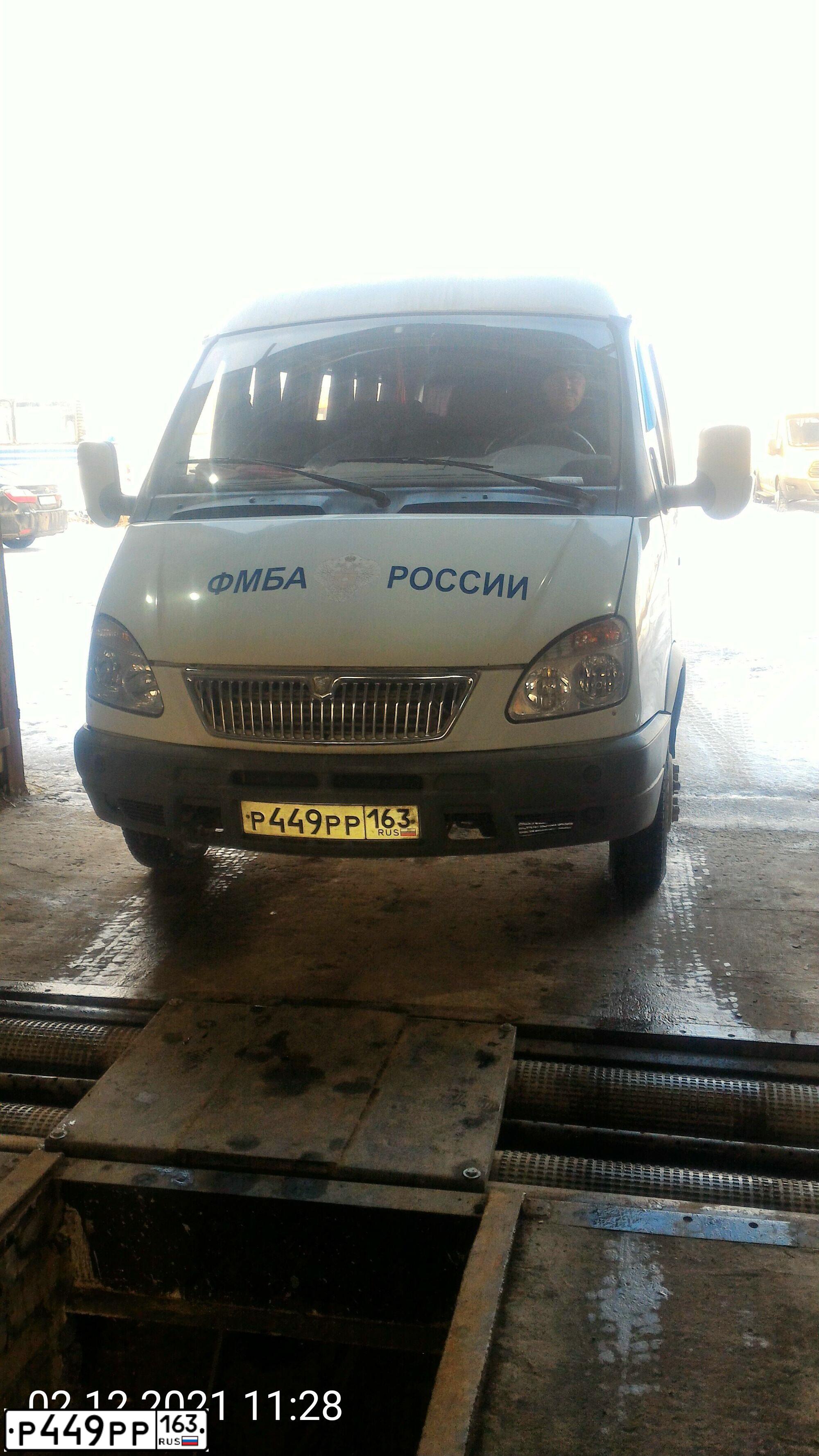 Фото автомобиля GAZ 3221 EL, 2007 — госномер К072НУ93. Цвет: БЕЛЫЙ