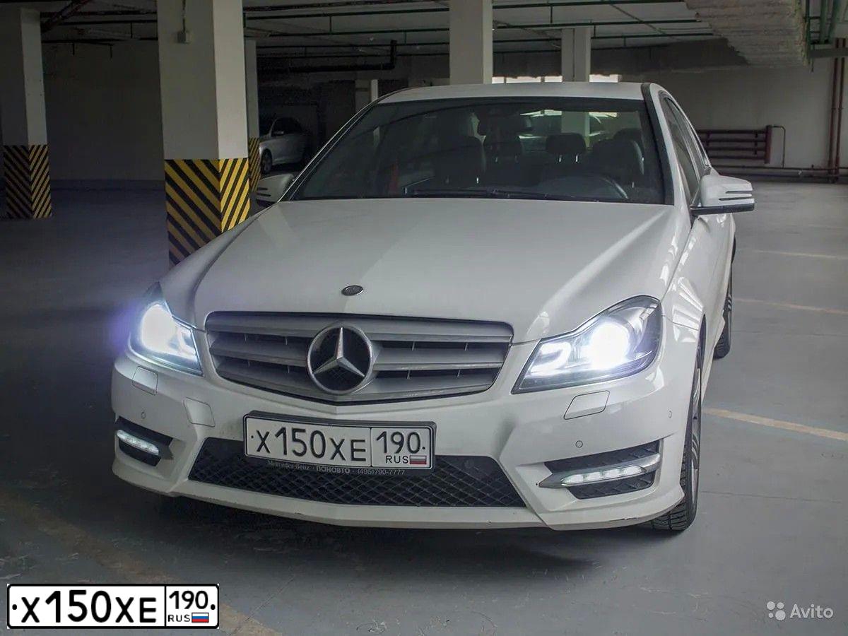 Фото автомобиля МЕРСЕДЕС-БЕНЦ C180, 2012 — госномер М680УК62. Цвет: БЕЛЫЙ