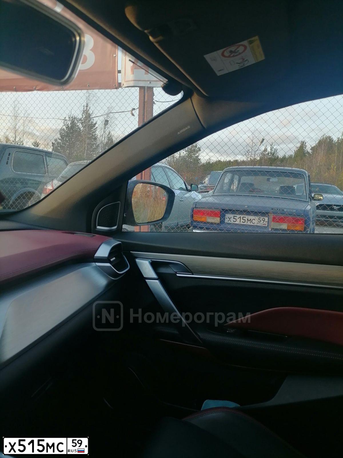 Фото автомобиля LADA 2107 LADA, 2006 — госномер О681РЕ159. Цвет: синий
