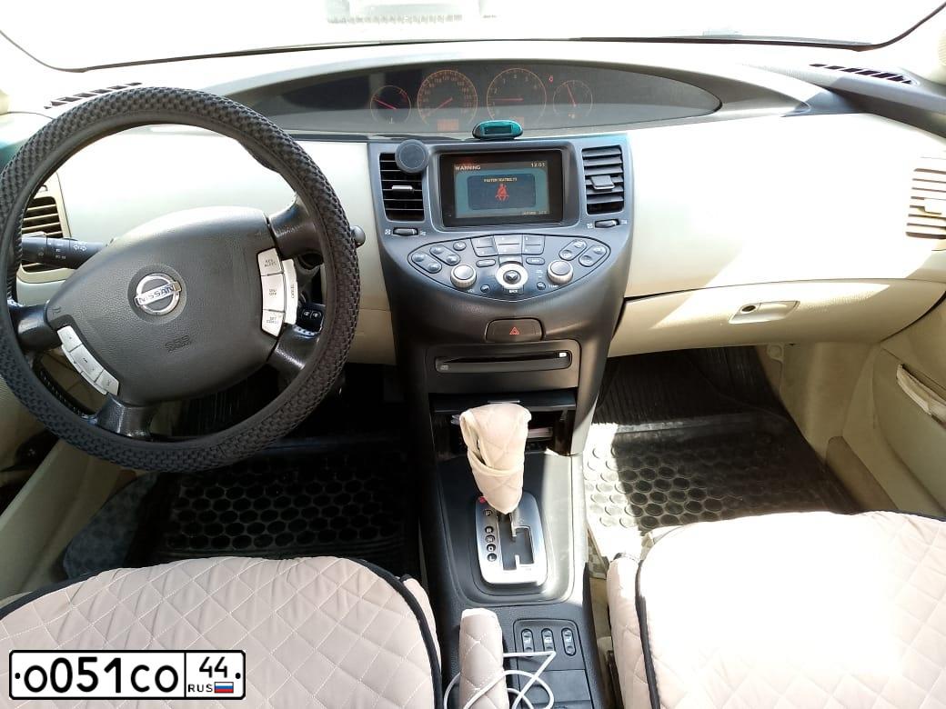 Фото автомобиля NISSAN PRIMERA, 2005 — госномер В812ХХ37
