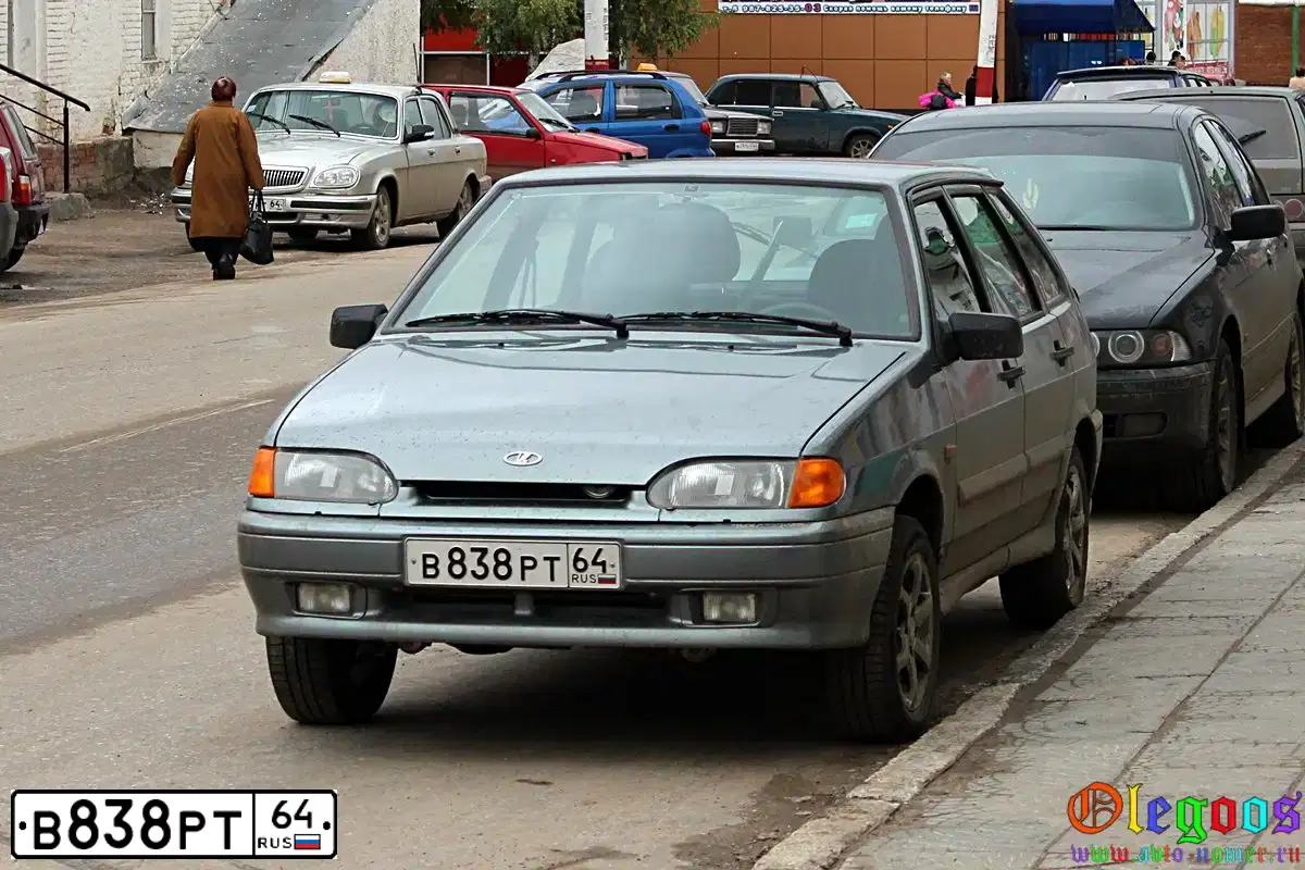 Фото автомобиля LADA 2114 SAMARA, 2011 — госномер В838РТ64. Цвет: СРЕДНИЙ СЕРО-ЗЕЛЕНЫЙ МЕТАЛЛ