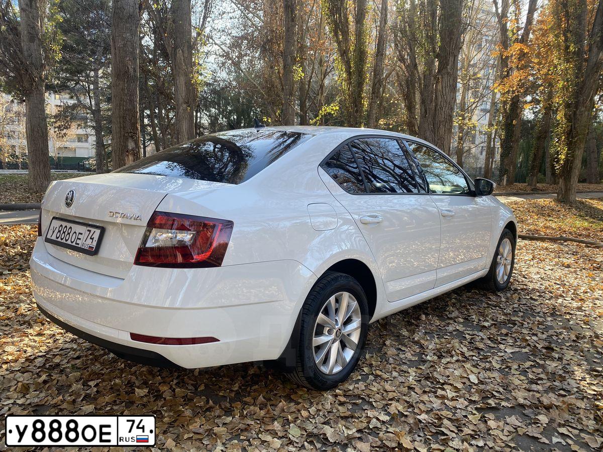 Фото автомобиля SKODA OCTAVIA, 2018 — госномер Н297ХЕ702