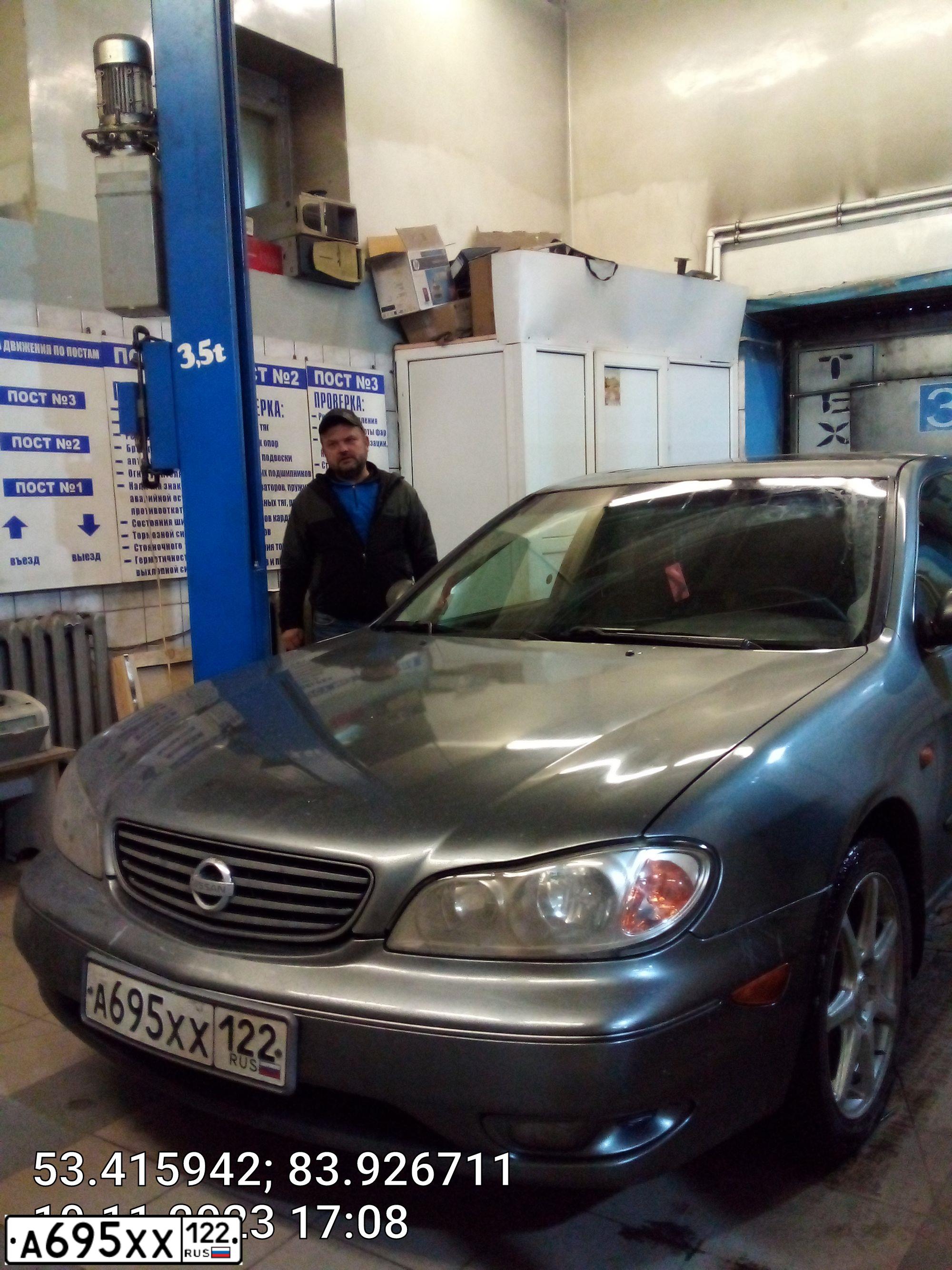 Фото автомобиля NISSAN MAXIMA, 2005 — госномер Р500КК154