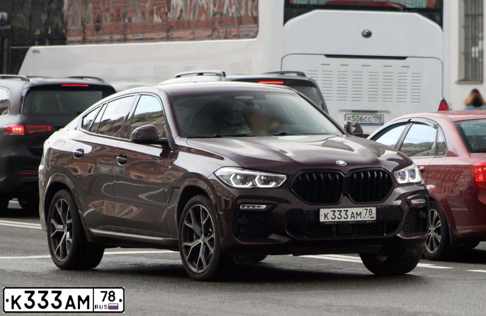 Фото автомобиля BMW X6, 2021 — госномер К203КР156. Цвет: ЧЕРНЫЙ