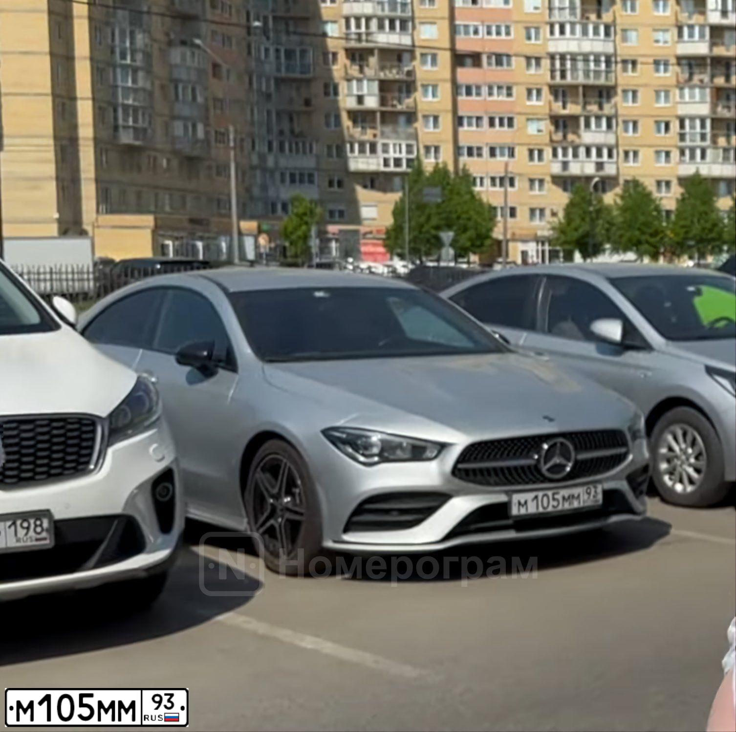 Фото автомобиля PEUGEOT 308, 2012 — госномер М105ММ93. Цвет: Белый